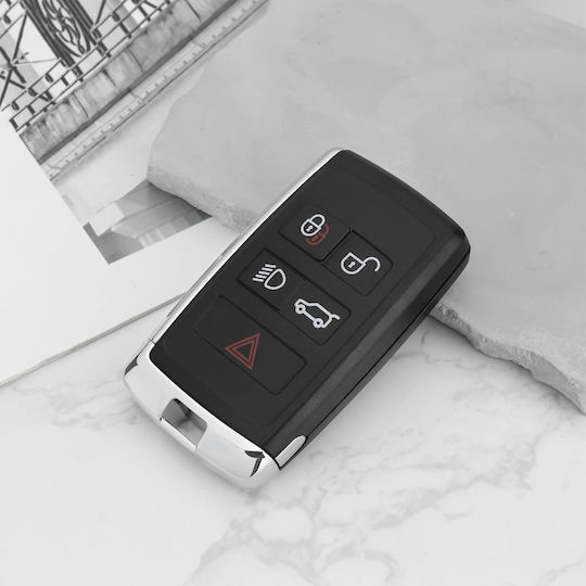 Techstar Car Key Case Land Rover Range Rover Evoque Sport Discovery 3 5 Buttons