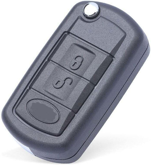 Techstar Car Key Case Compatible Land Rover Range Rover 3 Buttons