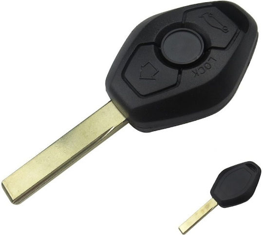 Husă Pentru Chei Auto Techstar Compatibilă Cu Bmw Seria 1 3 4 5 6 7 X M Z Mini Cooper 2 Track 3 Butoane