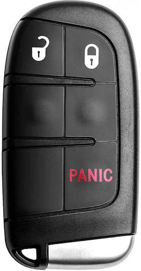 Husă Pentru Chei Auto Compatibilă Chrysler Dodge Jeep Fiat 3 Butoane Lamă Baterie Știfturi