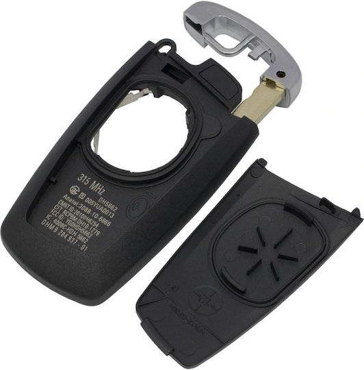 Husă Pentru Chei Auto Techstar Compatibilă Bmw Seria 5 Seria 7 4 Butoane