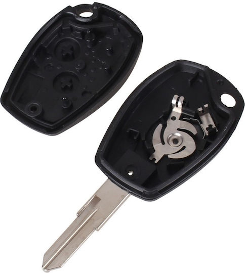 Husă Pentru Chei Auto Compatibilă Renault Clio Megane Modus Espace Laguna Scenic Dacia Logan Duster Sandero 2 Butoane Vac102