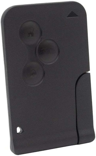 Techstar Car Key Case Compatible Renault Clio Megane Scenic Grand Scenic 3 Buttons
