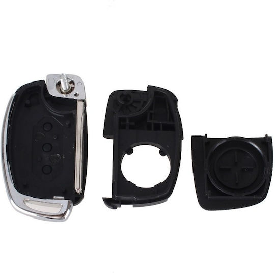 Husă Pentru Chei Auto Compatibilă Hyundai Santa Fe Ix25 Ix35 Ix45 4 Butoane Toy40