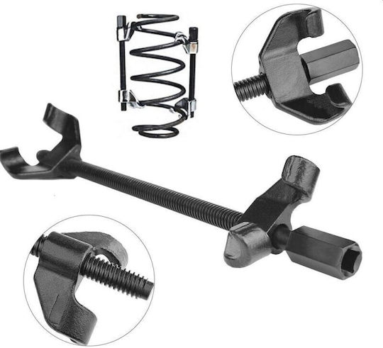 Car Spring Shock Absorber Compressor 38 Cm Length Steel Set 2 Pcs