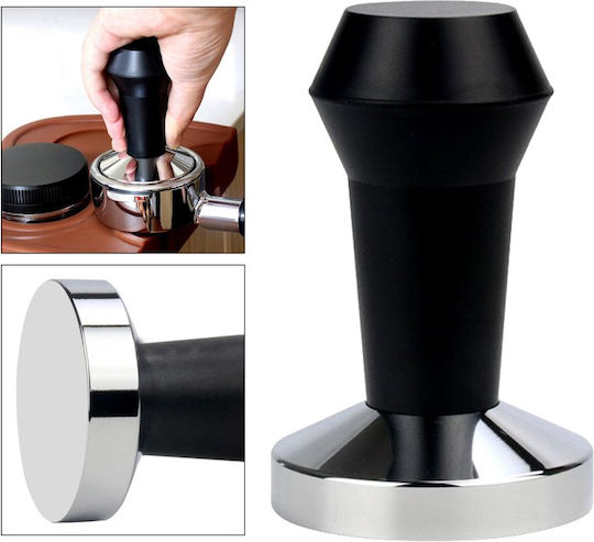 4bars T804 Tamper with Flat Surface 58mm in Black Color