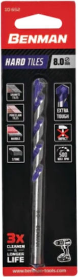 Benman Diamond Drill for Masonry, Glass and Tiles 4mm / 80mm