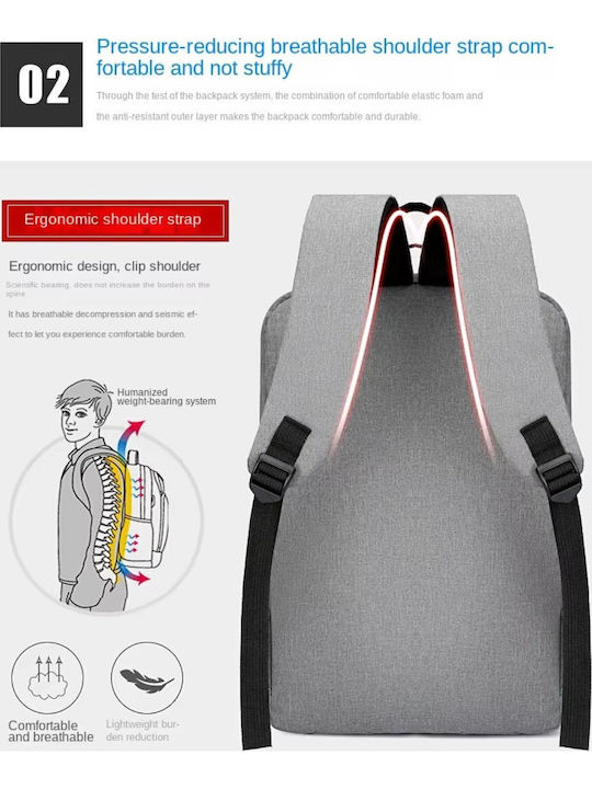 Valvoro Backpack Αδιάβροχο Γκρι Valvoro Backpack Αδιάβροχο Γκρι
