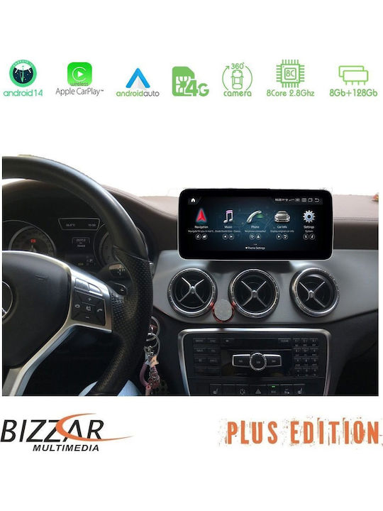 Bizzar Car Audio System for Mercedes-Benz GLK 2013 – 2015 (Bluetooth/USB/AUX/WiFi/GPS/Apple-Carplay/Android-Auto/CD) with Touch Screen 10.25"