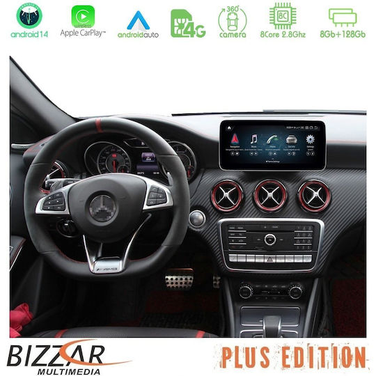 Bizzar Car Audio System for Mercedes-Benz GLK 2013 – 2015 (Bluetooth/USB/AUX/WiFi/GPS/Apple-Carplay/Android-Auto/CD) with Touch Screen 10.25"