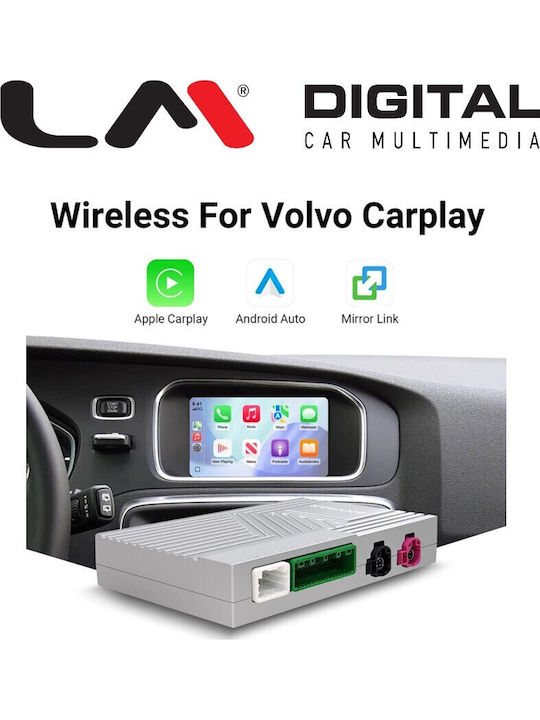 LM Digital Car Audio System for Volvo V40 V60 S60 XC 60 V70 XC 70 S80 2015 2019 Bluetooth USB Wi-Fi GPS Apple CarPlay Android Auto