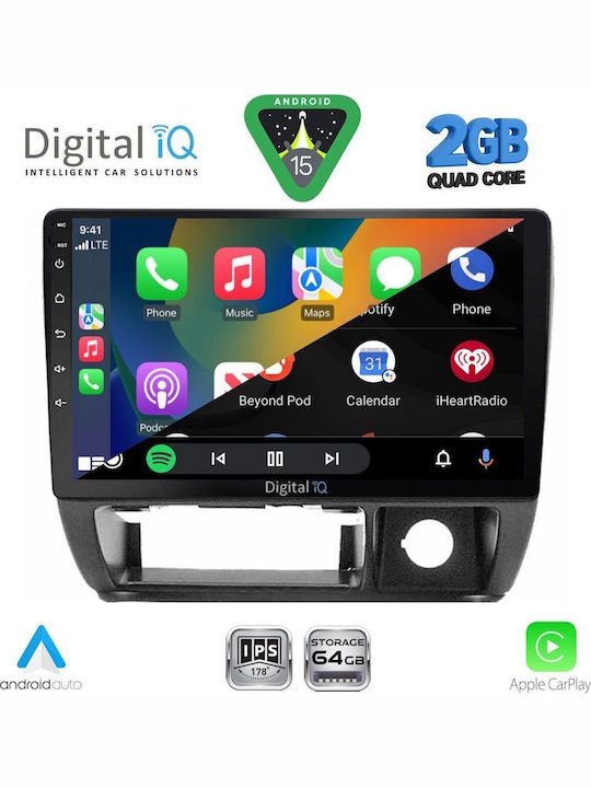 Digital IQ Car Audio System for Suzuki Jimny 1998-2005 (Bluetooth/USB/WiFi/GPS/Apple-Carplay/Android-Auto) with Touch Screen 9"