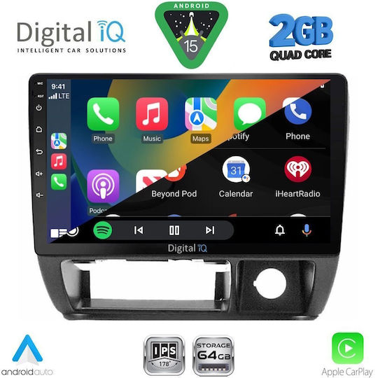 Digital IQ Car Audio System for Suzuki Jimny 1998-2005 (Bluetooth/USB/WiFi/GPS/Apple-Carplay/Android-Auto) with Touch Screen 9"