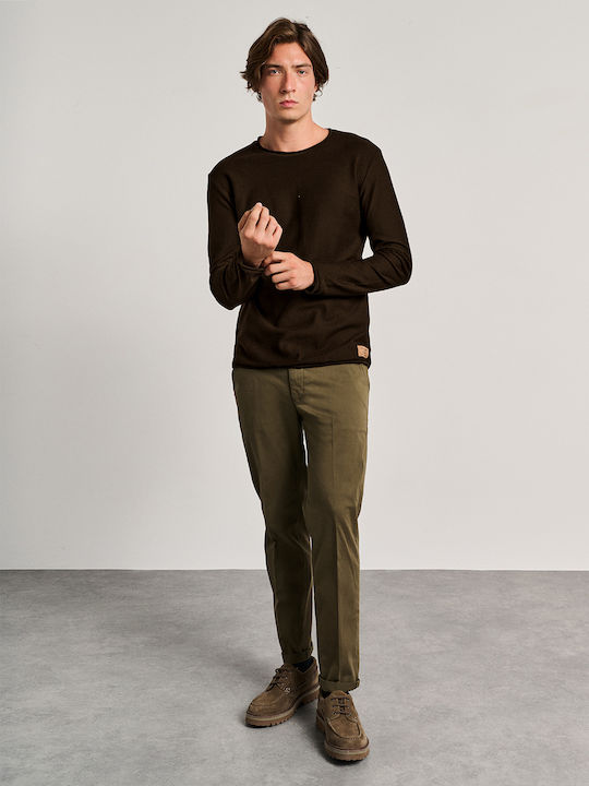 Way Langarmbluse Brown