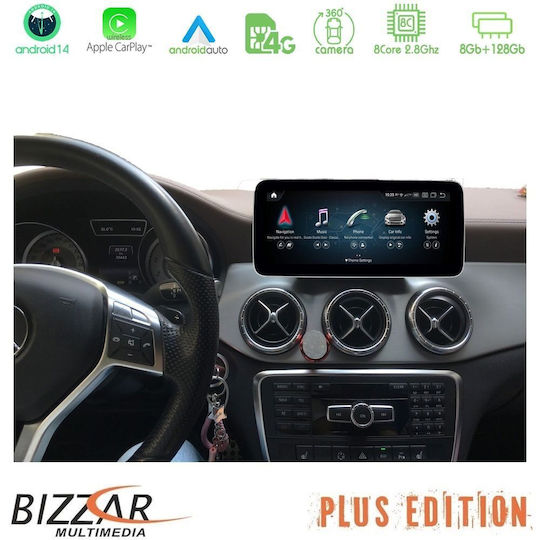 Bizzar Ηχοσύστημα Αυτοκινήτου για Mercedes-Benz CLS Class 2010-2017 (Bluetooth/USB/AUX/WiFi/GPS/Apple-Carplay/Android-Auto/CD) με Οθόνη Αφής 10.25"