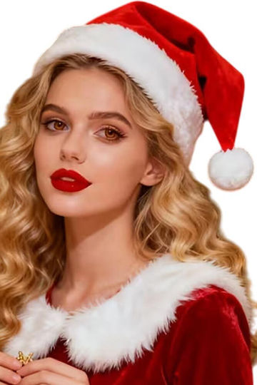 Weihnachtsbekleidungsaccessoires Annamu Roter Weihnachtsmütze A-1145