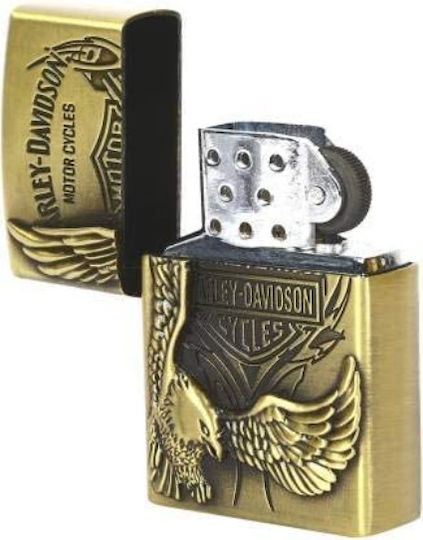 Lighter Flame Windproof with Jet Flame in Gold color