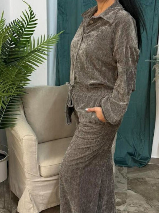 Femei Cigar Set cu Pantaloni
