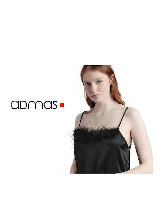 Admas Cămașă de noapte pentru Femei Black