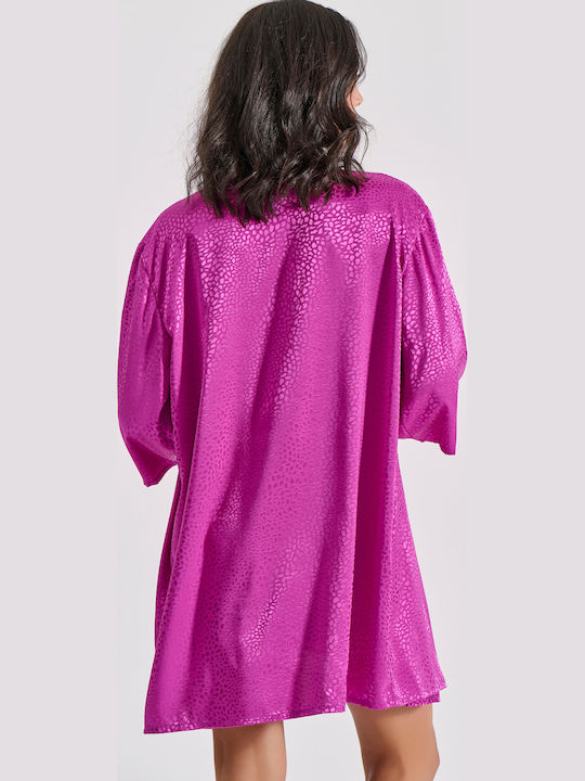 Milena by Paris Winter Women's Pyjama Set Magenta