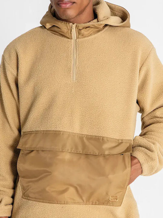 Sweatshirt mit Brauner Kapuze