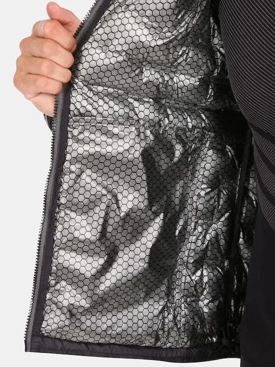 Μπουφάν Αδιάβροχο Black