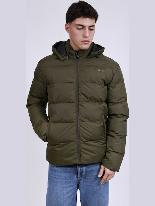 Winter Jacke Olive