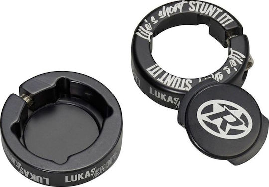 Reverse Grip Lukas Knopf Lock On 30mm Black Χειρολαβές