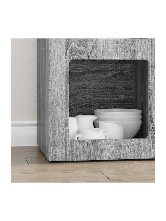 Cabinet Storage Wooden L59xW35xH80.5cm