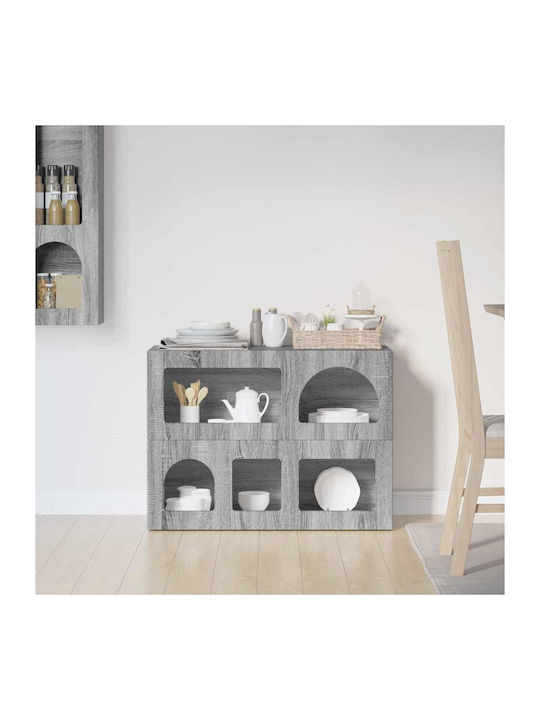 Cabinet Storage Wooden L80.5xW35xH59cm