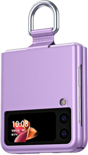 Handyhülle Gkk Ringhalter Samsung Galaxy Z Flip3 5G Lila