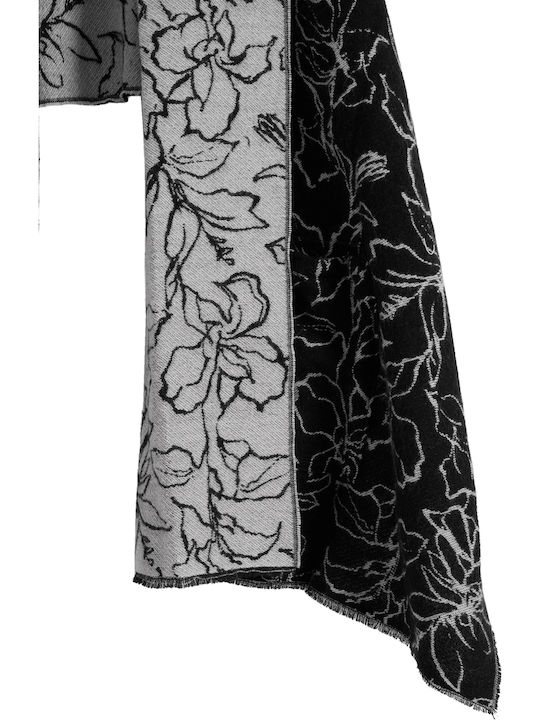 Women's Wool Scarf Black