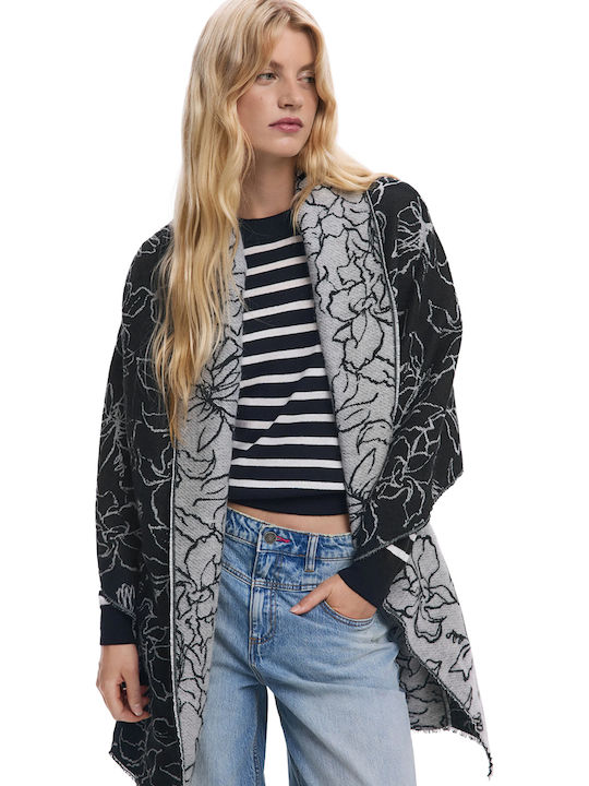Women's Wool Scarf Black