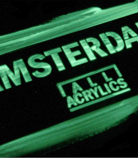 Amsterdam Glow In Dark Medium 122 Talens 120 ml