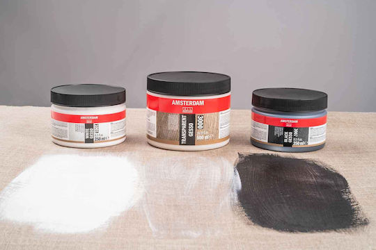 Λευκό Γκέσο Προετοιμασίας Amsterdam Gesso Primer 120 Ml