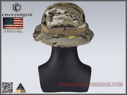 Șapcă Operațională Aerisită Reglabilă Cu Bor Scurt Emersongear Originală Multicam Militară SUA Nyco 50/50