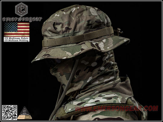 Șapcă Operațională Aerisită Reglabilă Cu Bor Scurt Emersongear Originală Multicam Militară SUA Nyco 50/50