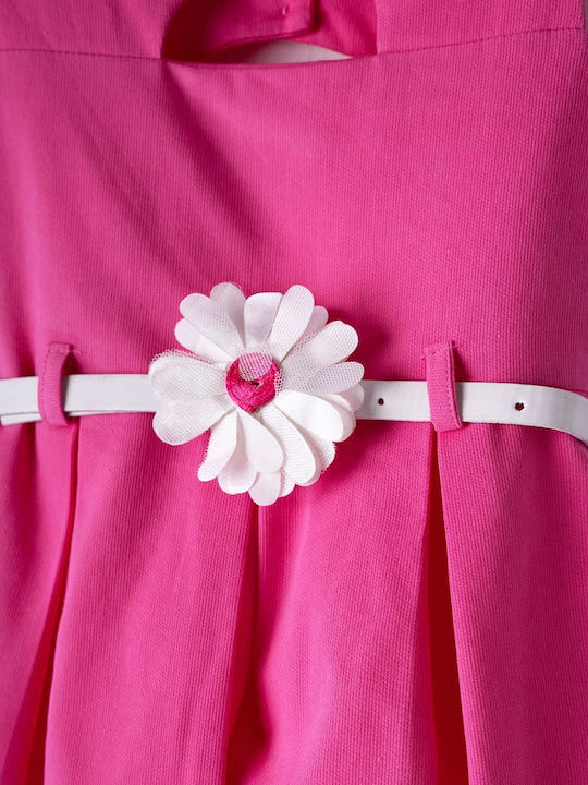 Children's Dress Sleeveless Fuchsia