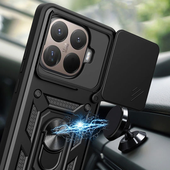 Techsuit Camshield Series Umschlag Rückseite Silikon Grün (Xiaomi 15T Pro)