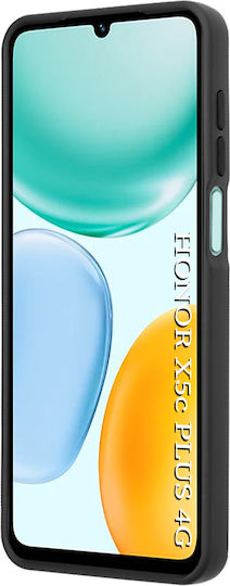 Techsuit Glinth Back Cover Σιλικόνης Μαύρο (Honor X5C Plus)