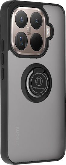 Techsuit Glinth Umschlag Rückseite Silikon Schwarz (Xiaomi 15T Pro)