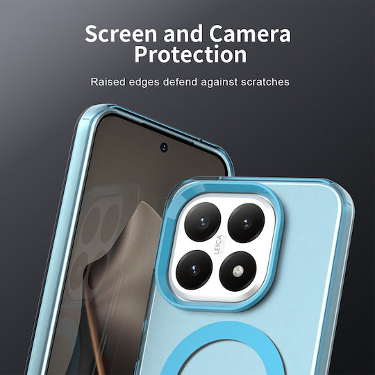 Techsuit Candycase Umschlag Rückseite Kunststoff / Silikon Blau (Xiaomi 15T)