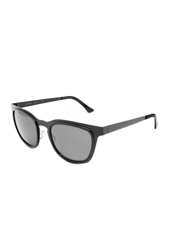 L.G.R. Glorioso Unisex Sunglasses with Metal Frame Black 01