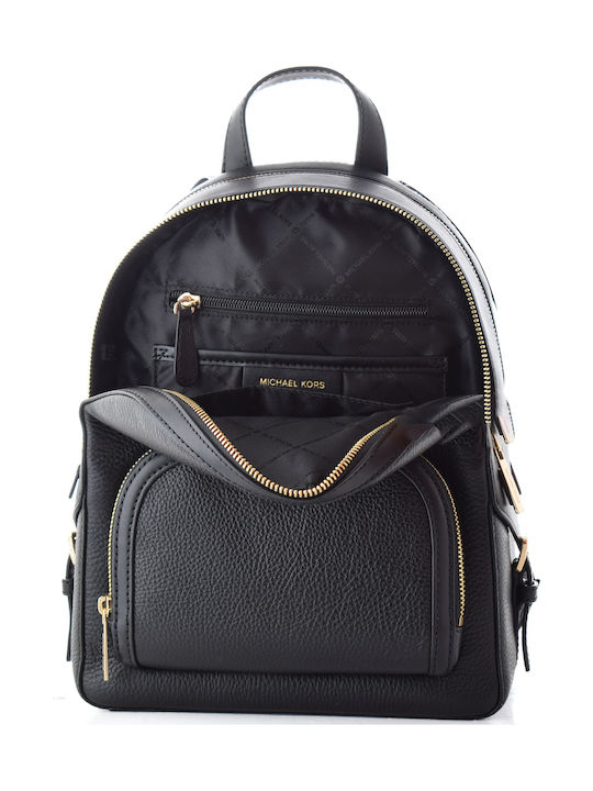 Leather Women's Bag Backpack Black