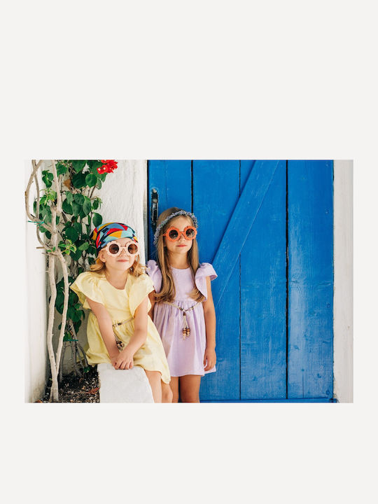 Children's Dress Short Sleeve Lilac