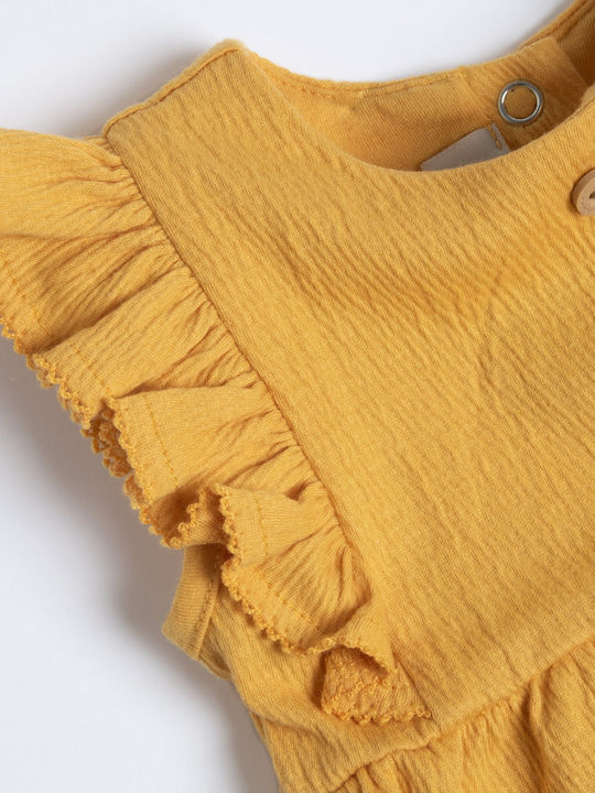 Kinderkleid Kurzärmelig Orange