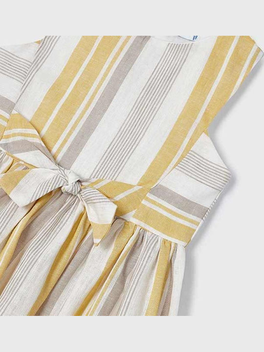 Rochie pentru Copii Fără mâneci In text: In Romanian: In Cu dungi Honey