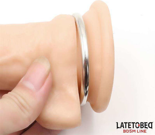 Adjustable Strap On Metal Ring