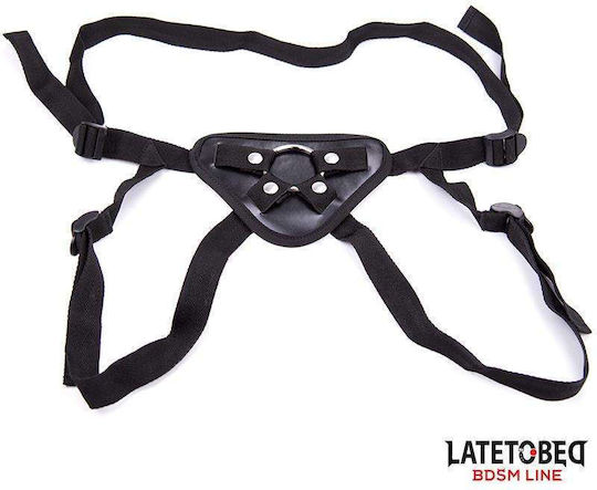 Adjustable Strap On Metal Ring