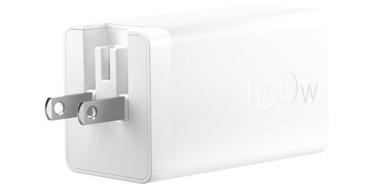 Asus Charger Without Cable GaN with USB-C Port 100W Power Delivery Whites (90XB09SN-BPW010)